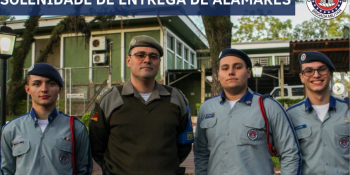 Colégio Tiradentes - Entrega de alamares 